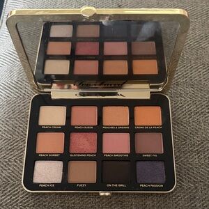 Too Faced White Peach Eyeshadow Palette — Peach, Coral, Bronze & Plum Shades